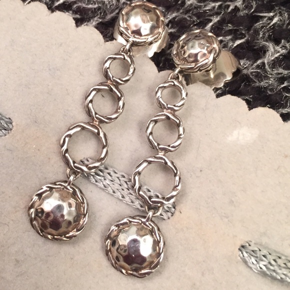 John Hardy Palu Sterling Silver earrings.