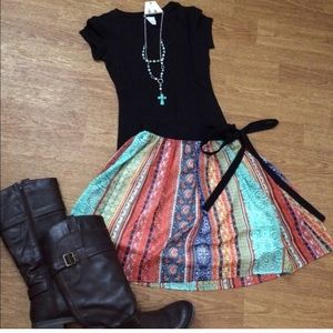Boho style skirt