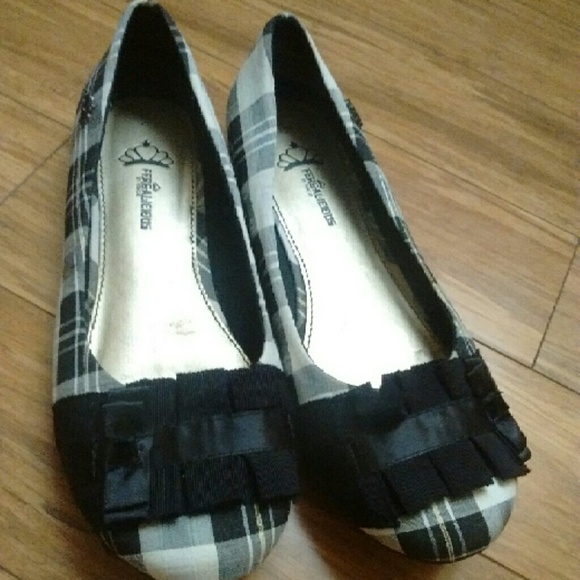 Fergalicious Plaid Flats