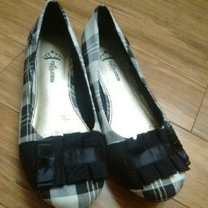 Fergalicious Plaid Flats