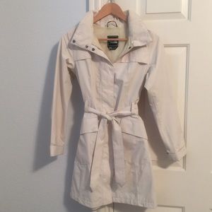 North Face trench coat