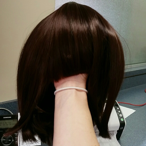 Brown bob wig