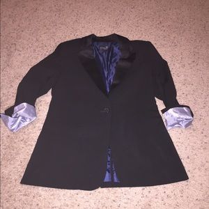 American Eagle Blazer with Tuxedo Detail
