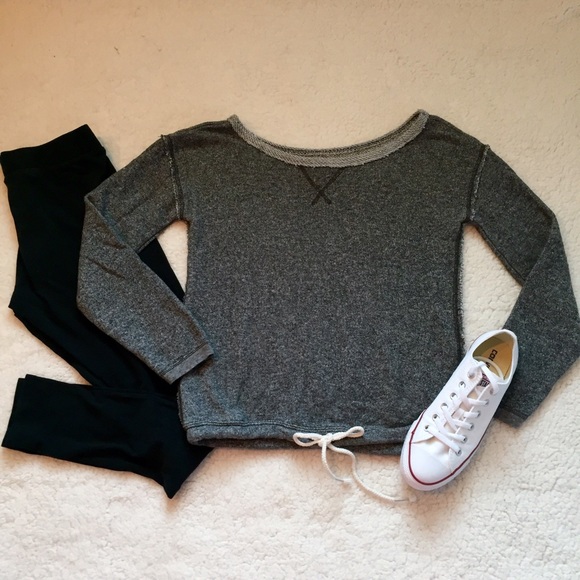 Aerie Gray Sweatshirt