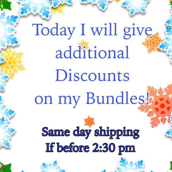 Discounts!