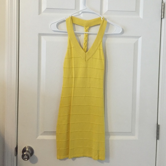 Yellow Braided Mini
