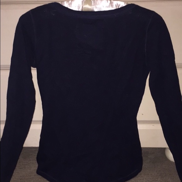 Navy Blue Sparkly Old Top - Picture 3 of 3