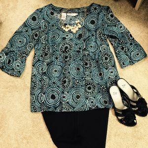 Double breasted Blouse.