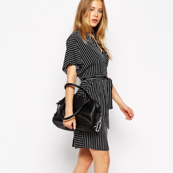 ASOS striped kimono dress, NWOT!