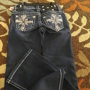 NWT GIRLS BOOT CUT MISS ME JEANS