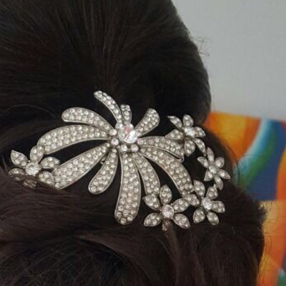 Swarovski crystal bridal headpiece