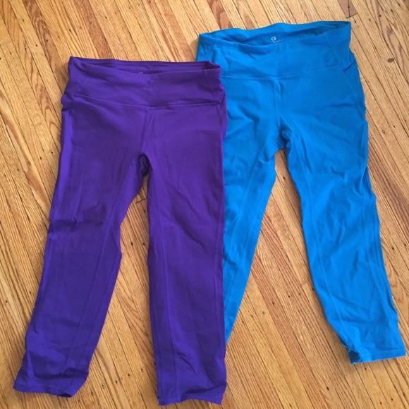 price drop! set of two! colorful pair of crops!