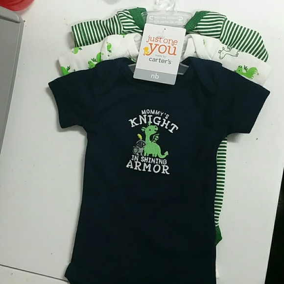Just One You by Carter's boy newborn onsies - Picture 1 of 4