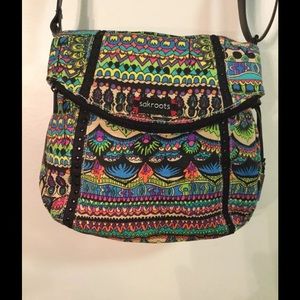 🚫SOLD🚫Sakroots artist circle Foldover Crossbody