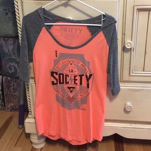 Society Brand Tee Sz M