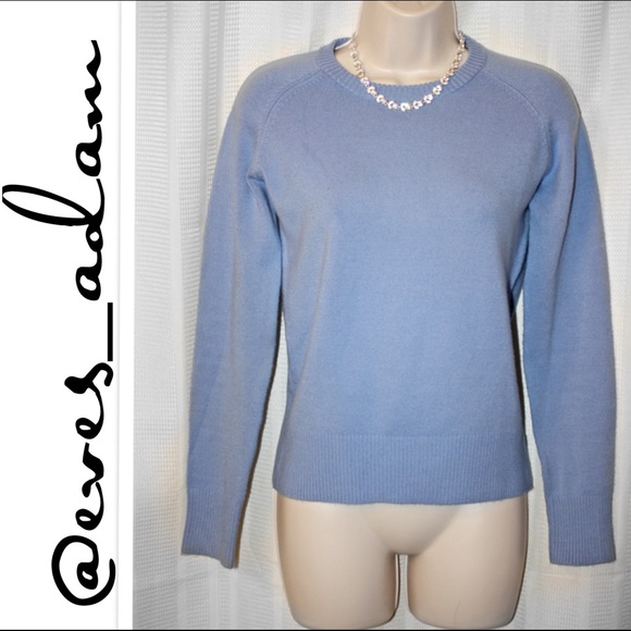 French Connection Light Blue Crew Neck Sweater