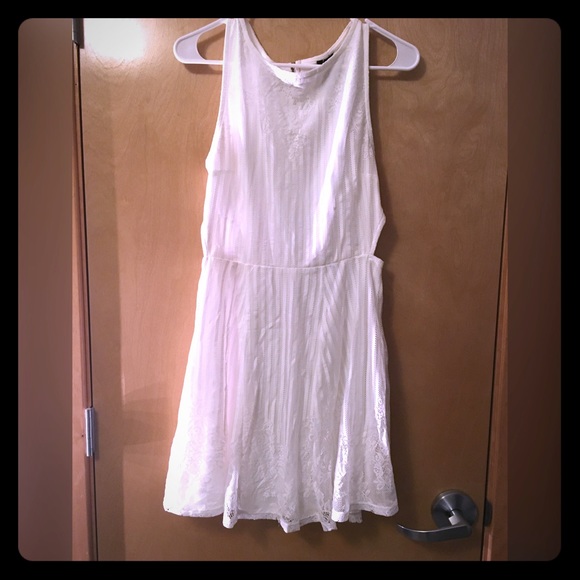 White lace dress