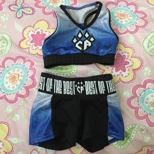 Cheer athletics youth xs practice wear