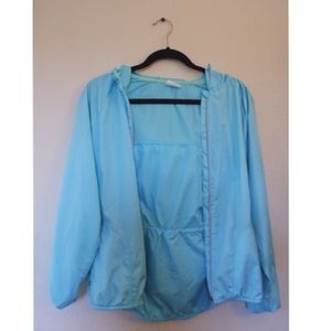 lightweight blue wind breaker *MOVING SALE*
