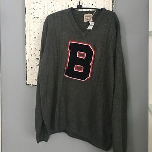 Lf furst of a kind letter sweater