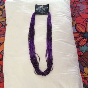 Long beaded necklace