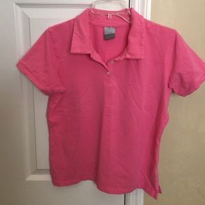 Nike Top with Collar in Pink