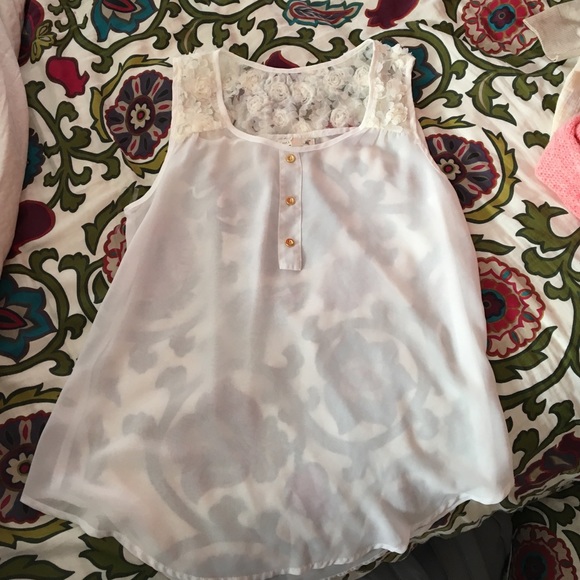 embellished dressy tank
