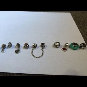 Pandora charms. Each $15 or will sell 10 for $100