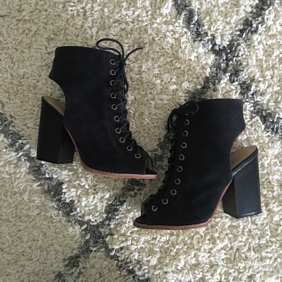 Lace Up Booties