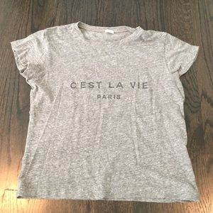 grey c'est la vie brandy top