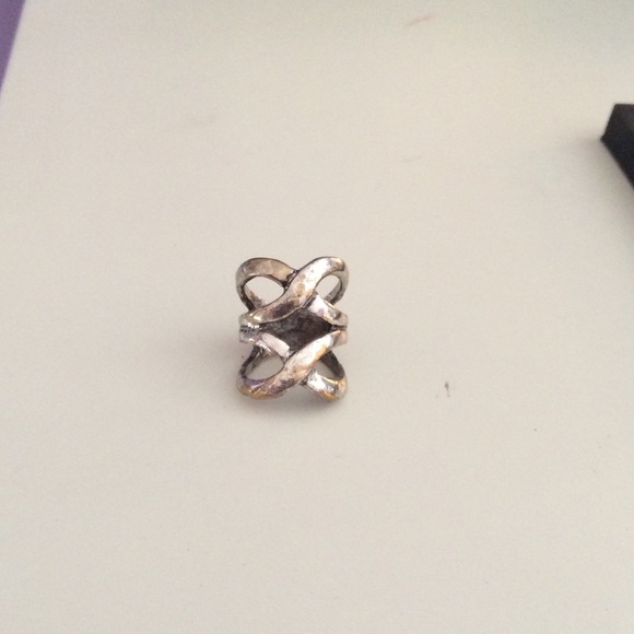 Aztec design ring