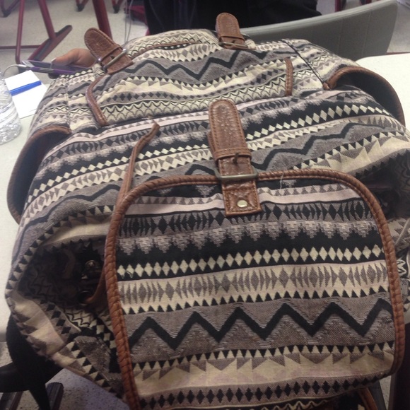 Aeropostale Aztec book bag