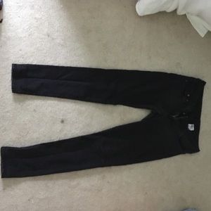 Black jeans--low waisted