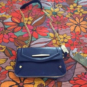 Cobalt blue crossbody bag