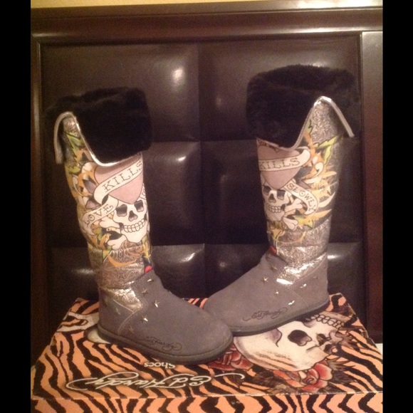 Shoes - Ed Hardy Boots