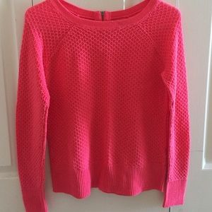 coral sweater