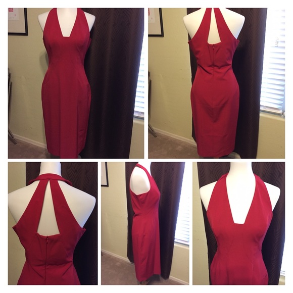 Versace Jeans Couture Red Dress