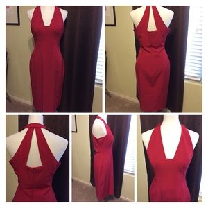 Versace Jeans Couture Red Dress