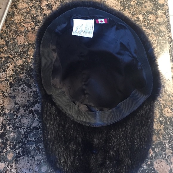 Full Genuine Mink Fur Cap main image 4