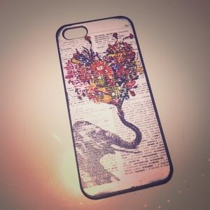 iPhone 5/5s Elephant Hearts Phone Case