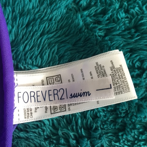 Purple bathing suit - Picture 2 of 2