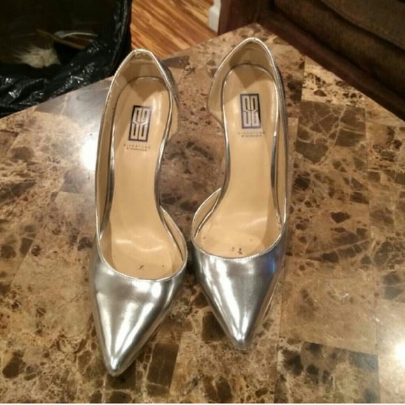 Silver heels