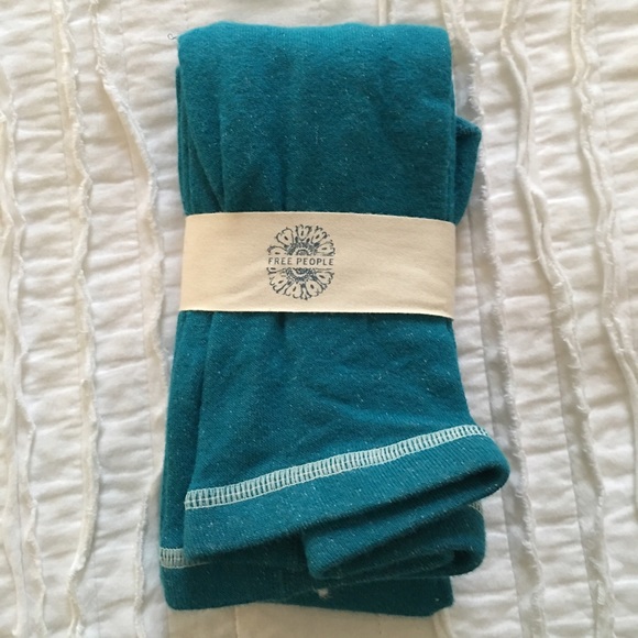 Free people teal tights
