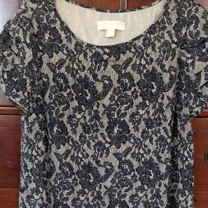 MK stunning black&cream dress