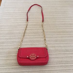 Red Tory Burch classic Cross-body bag in red