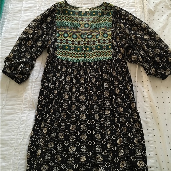 Umgee floral boho dress