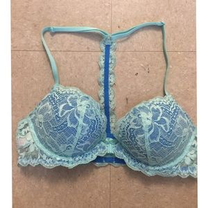 Pink Victorias Secret razorback bra