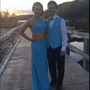 Custom made prom dress
