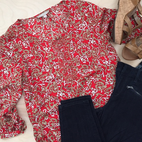 BR Patterned Blouse