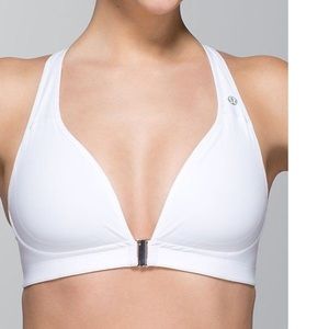 Lululemon Sports Yoga Workout Bra Front Clasp 32B
